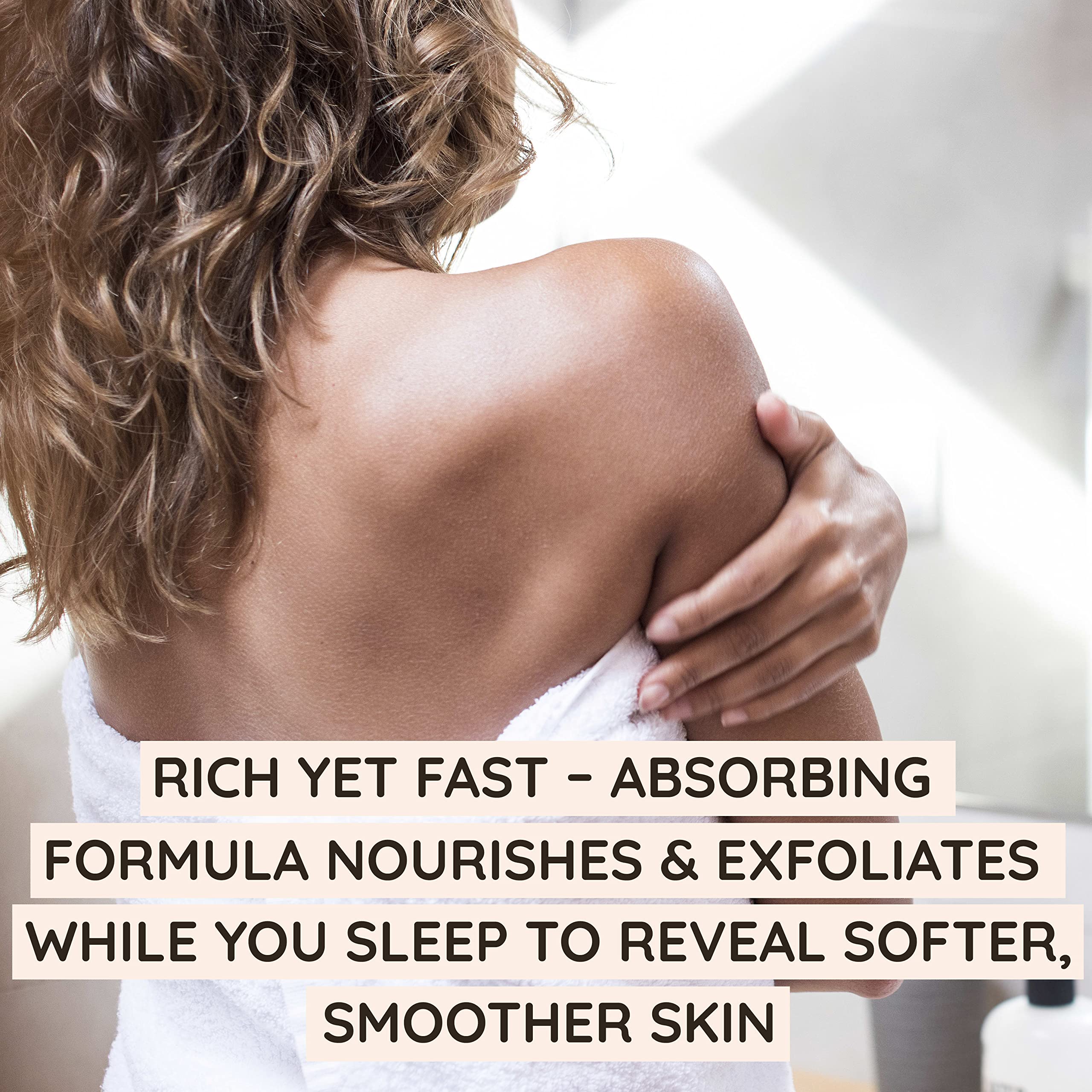 Aveeno cream applied to arm demonstrating smooth, non-greasy finish