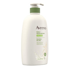 Aveeno creamy body wash texture swatch demonstrating moisturizing feel