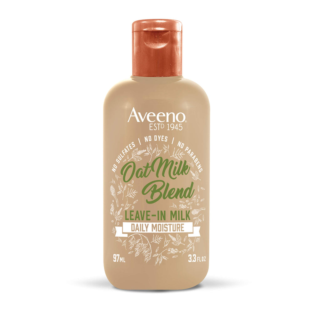 Aveeno front packaging showing product and benefits for lightweight hydration