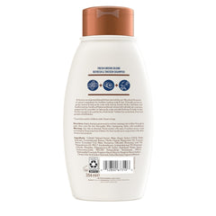 Aveeno 12 fl oz bottle next to ruler to show actual product size