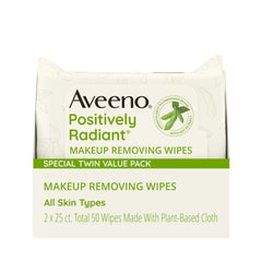 Aveeno front packaging twin pack showing product and benefits