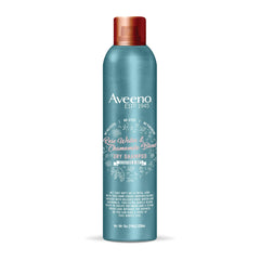 Aveeno front packaging showing rose water and chamomile for gentle refresh