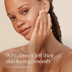Aveeno label close-up highlighting prebiotic oat ingredient for soothing