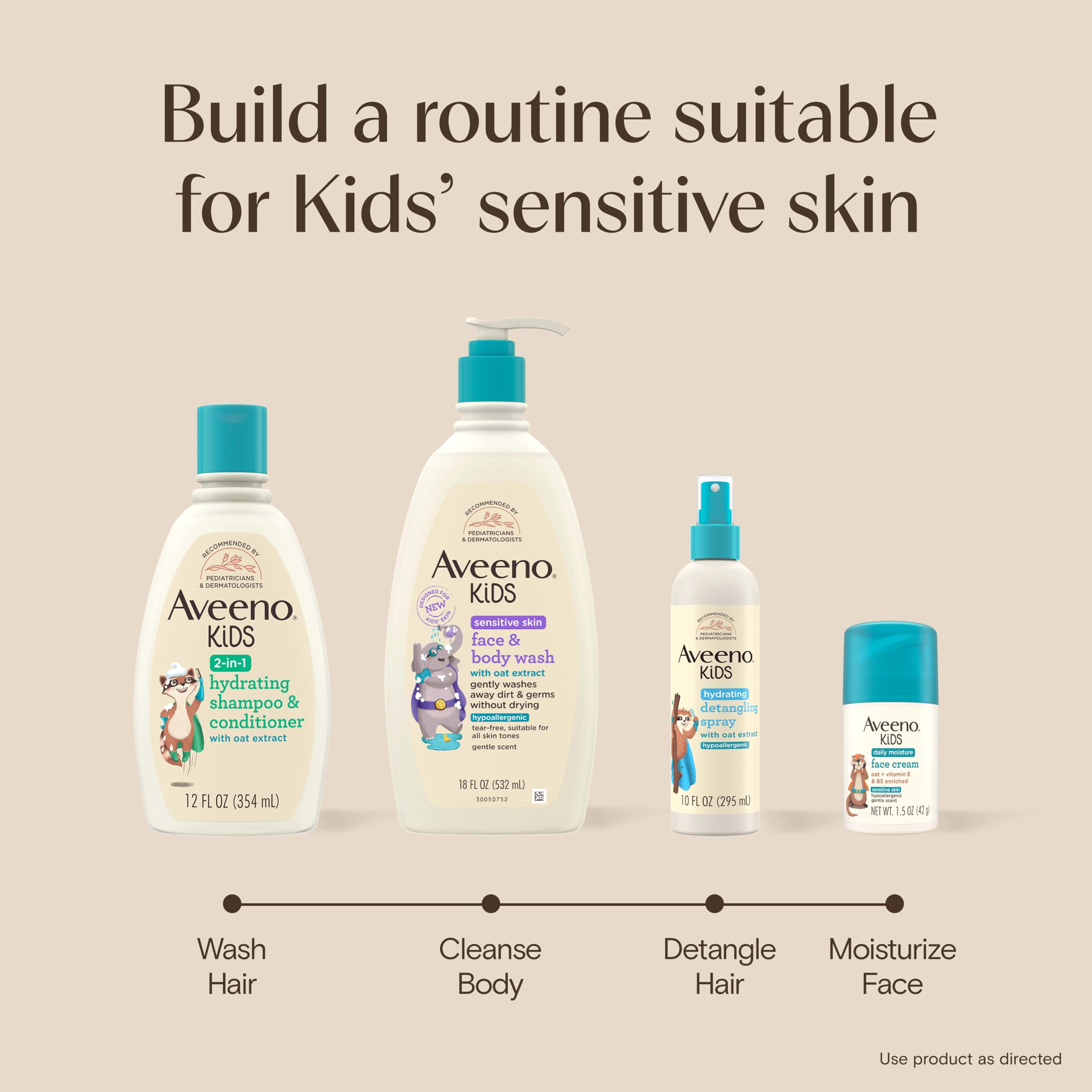 Aveeno Baby texture close-up showing creamy moisturizing consistency
