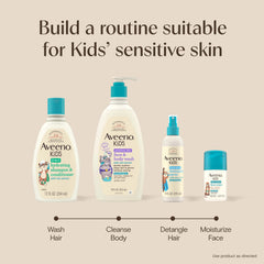 Aveeno Baby texture close-up showing creamy moisturizing consistency
