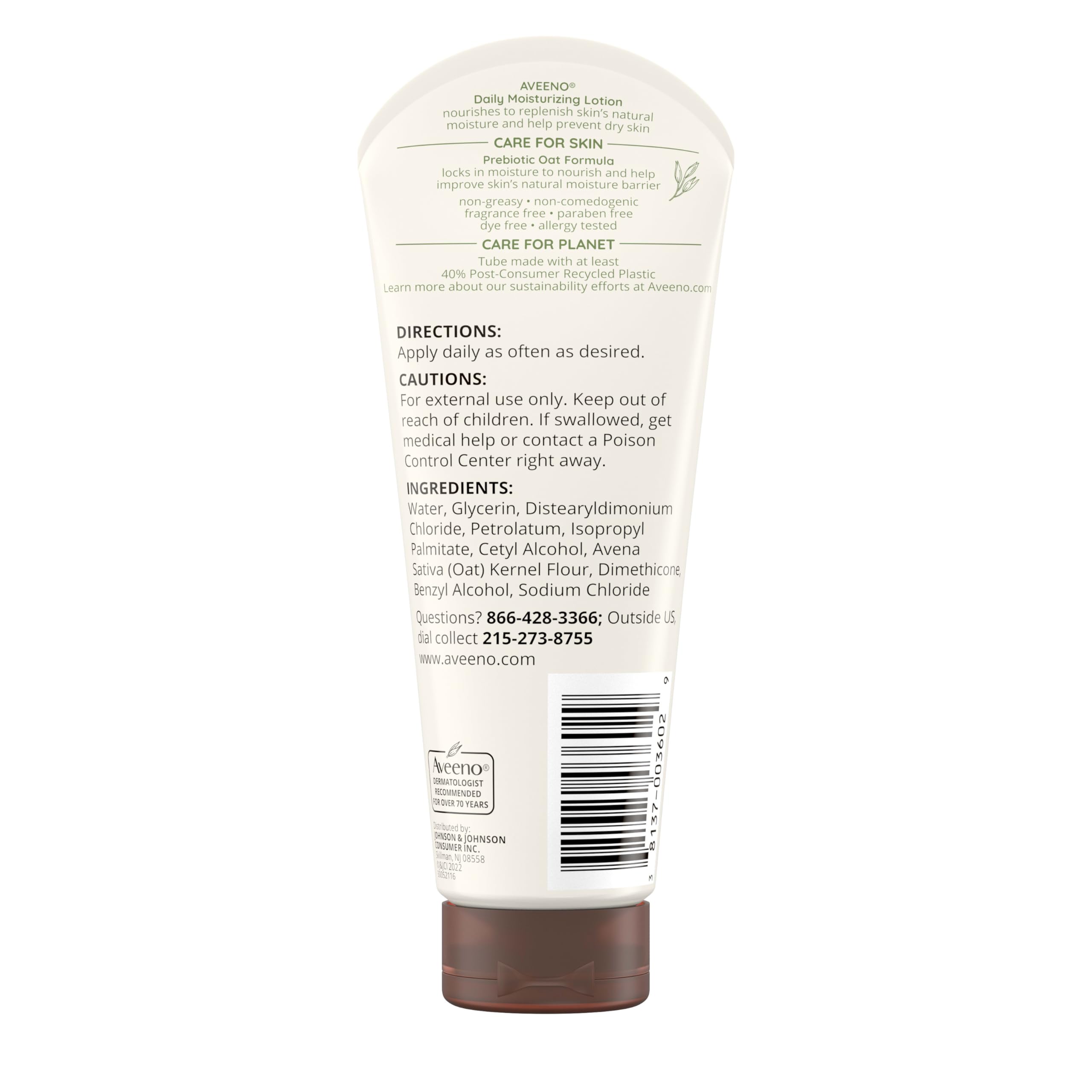 Aveeno bottles staged in a travel bag showing ready-to-go convenience