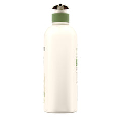Aveeno soap-free dye-free badge emphasizing gentle formulation benefit