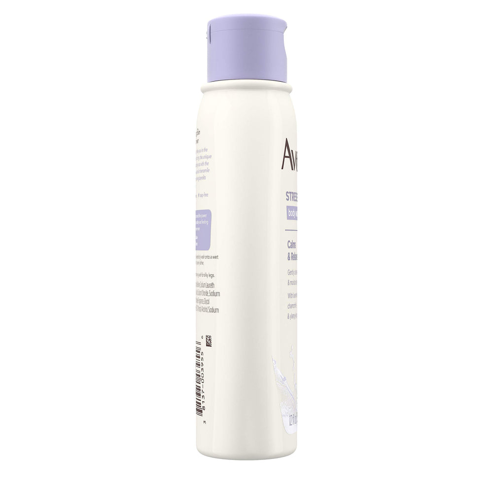 Aveeno oat and lavender ingredients flat lay showing soothing natural benefit