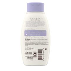 Aveeno in-shower lifestyle scene showing relaxation benefit during routine