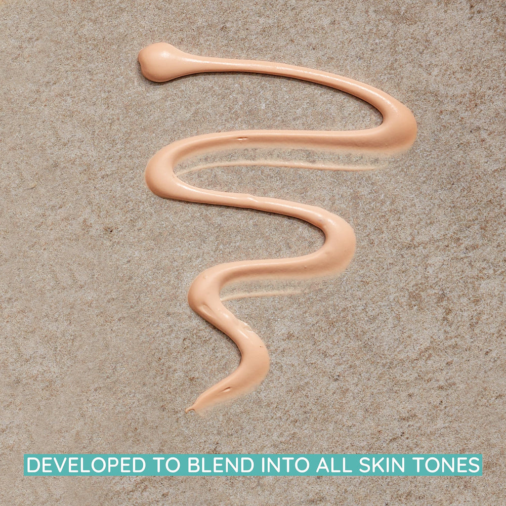 Aveeno cream texture close-up showing lightweight finish and fast absorption