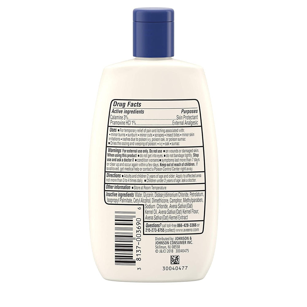 Aveeno triple oat graphic highlighting nourishing skin barrier support