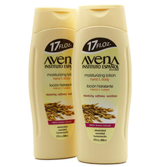 Avena Instituto Espanol front packaging showing twin 17 fl oz bottles and brand