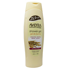 Avena Instituto Español gel texture closeup showing creamy foam and gentle cleanse