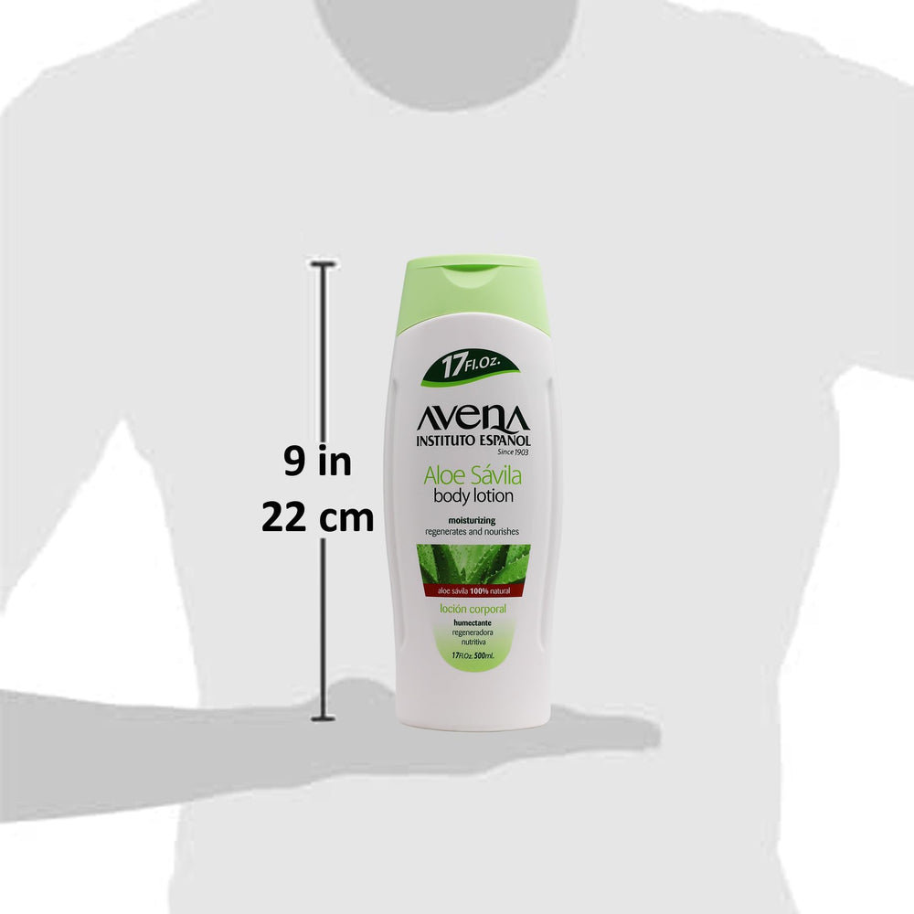 Avena Instituto Español bottles in bathroom lifestyle setting conveying daily care benefit
