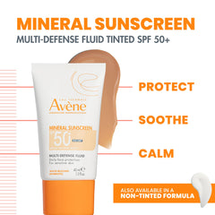 Avène nozzle dispensing lightweight fluid texture for quick absorption