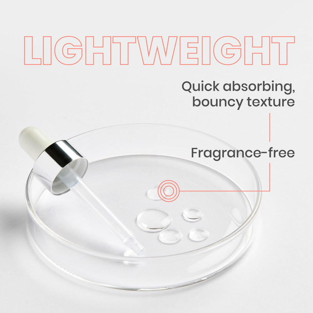 Eau Thermale Avène close-up of silky serum texture that hydrates skin quickly