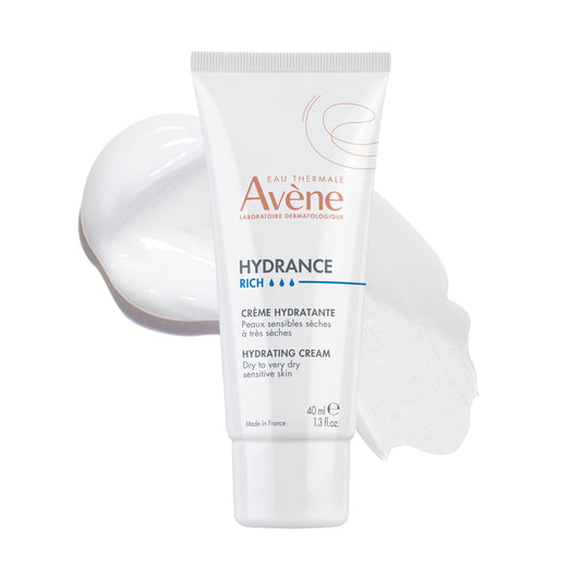 Eau Thermale Avène jar front view showing product benefit of deep hydration