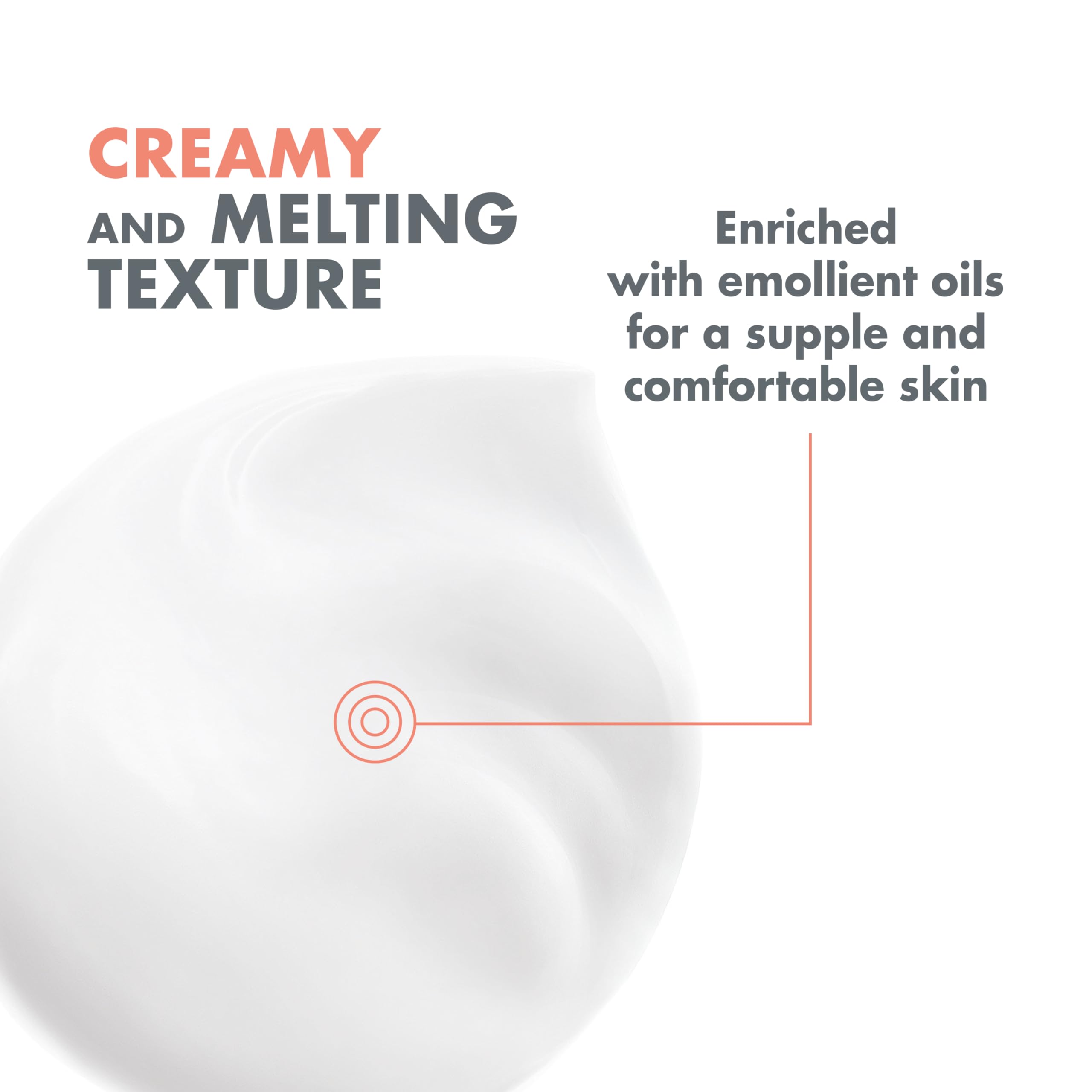 Avène jar open top detail revealing creamy consistency and easy application benefit