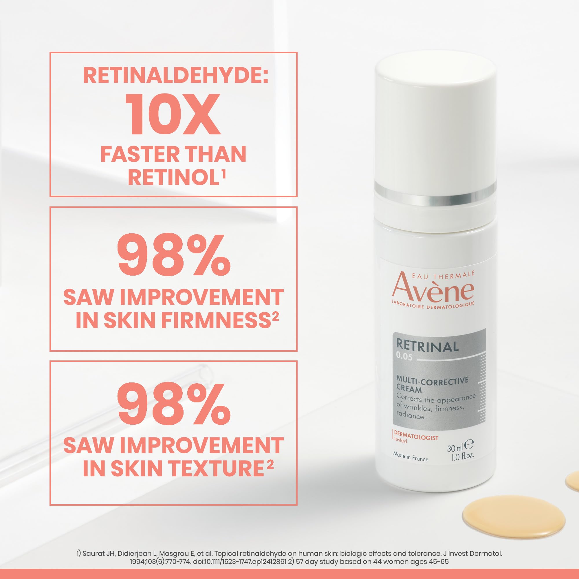 Eau Thermale Avène open jar texture highlighting smooth application benefit