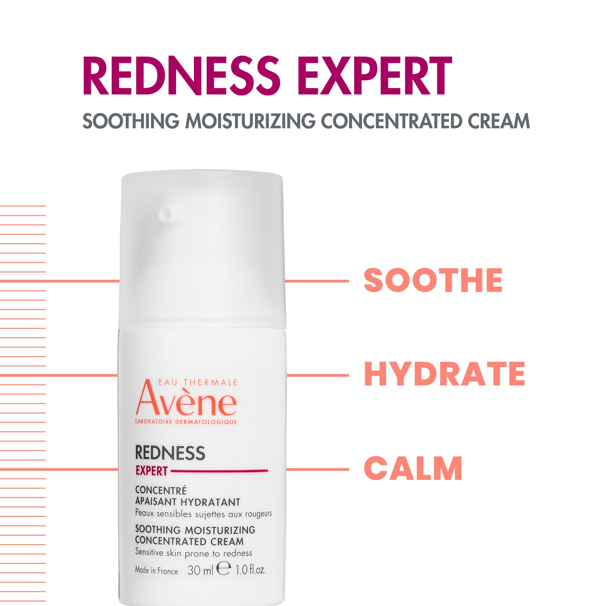 Eau Thermale Avène close-up of cream texture demonstrating lightweight spreadability