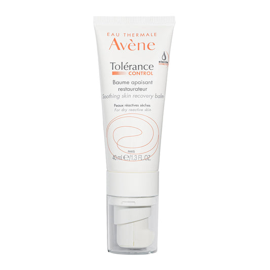 Avène front packaging showing tube and brand, calming moisturizer benefits