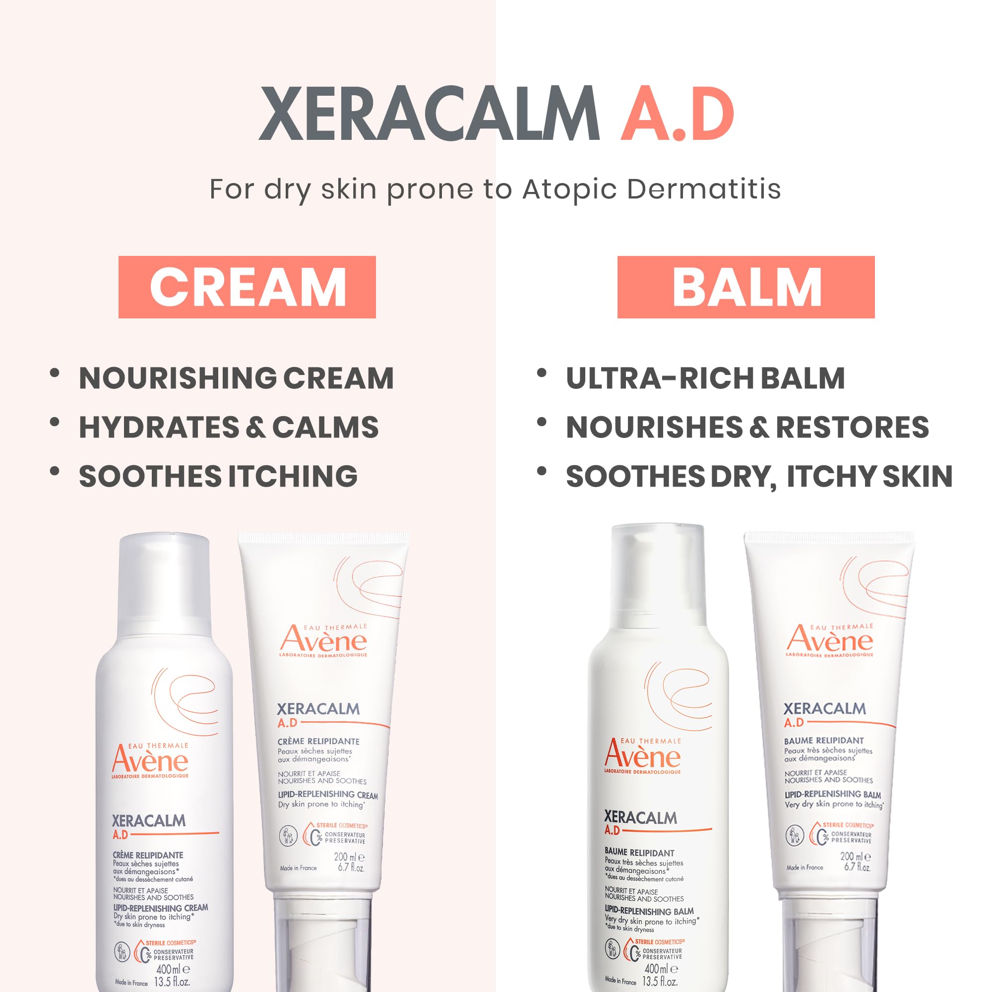Eau Thermale Avène product on bathroom shelf in daily routine setting for convenience benefit