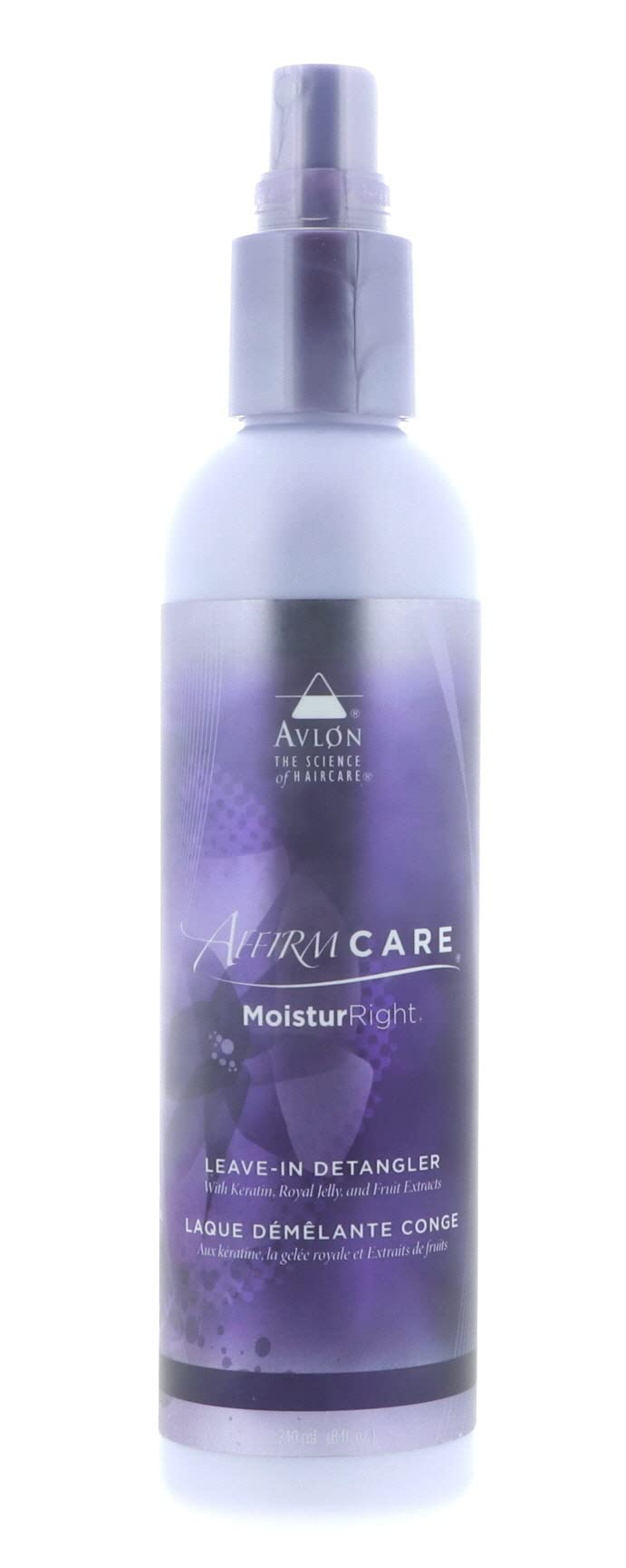 Avlon Avalon bottle front packaging showing product benefits and size