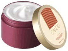 Avon Candid texture close-up highlighting lightweight cream and absorbency