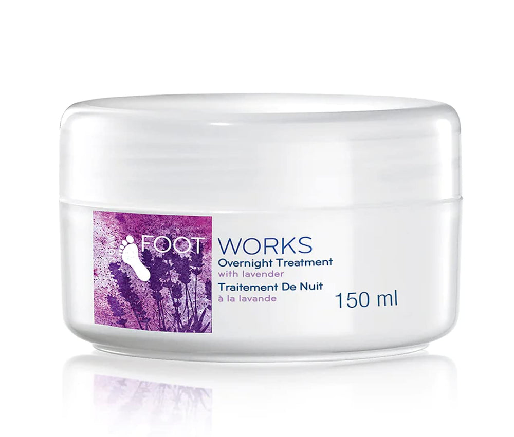 AVON Foot Works front packaging showing tube and product name for quick identification and benefit