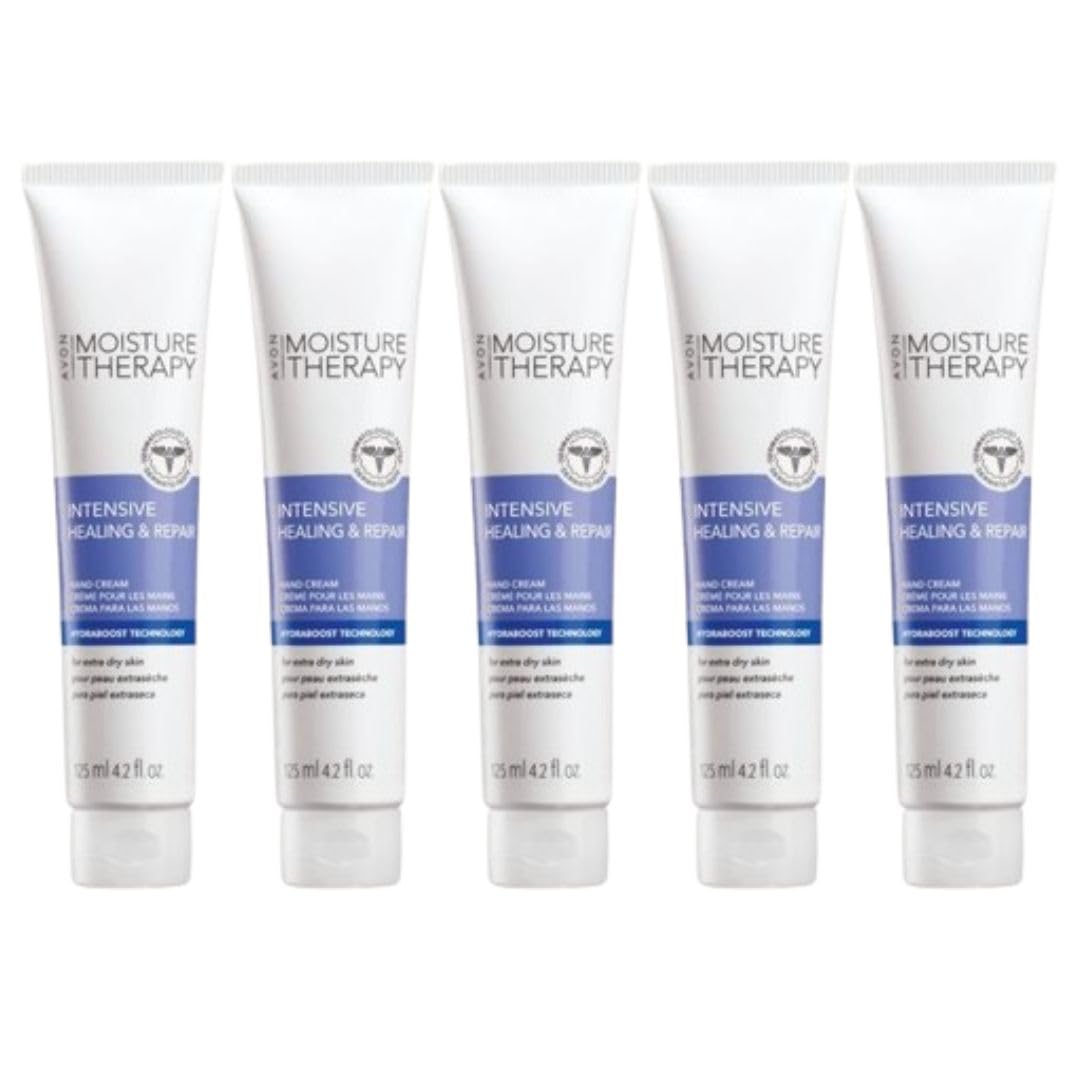 AVON front packaging showing five tubes and benefits for quick selection