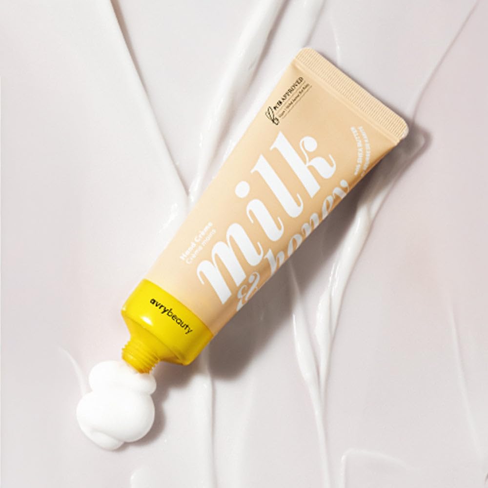 AVRYBEAUTY single 1.5 oz tube in hand for easy on-the-go moisturizing