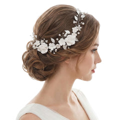 Avxzbef front view of bridal vine showing overall shape and elegance