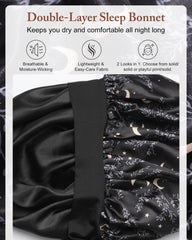 AWAYTR bonnet tie band detail highlighting adjustable straps that prevent slipping