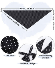AWAYTR close-up of black polka-dot pattern emphasizing gentle feel