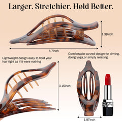 AWAYTR clip held in hand to show size and portable convenience for travel