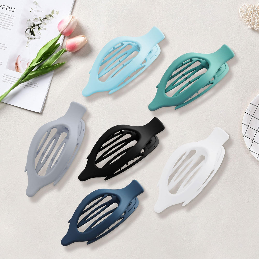 AWAYTR lifestyle image of woman using clip for effortless everyday styling
