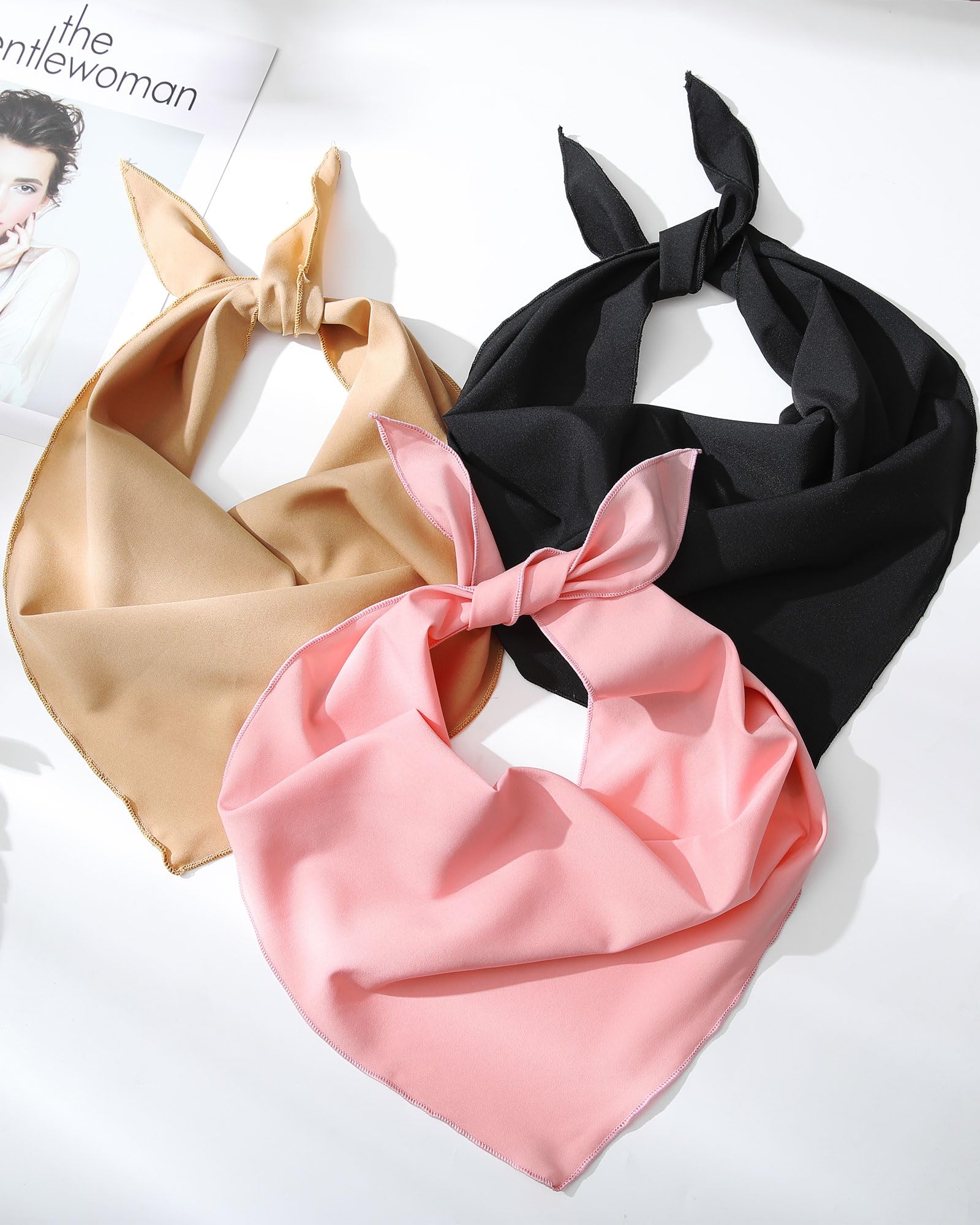AWAYTR bandana used during yoga, keeps hair controlled comfortably