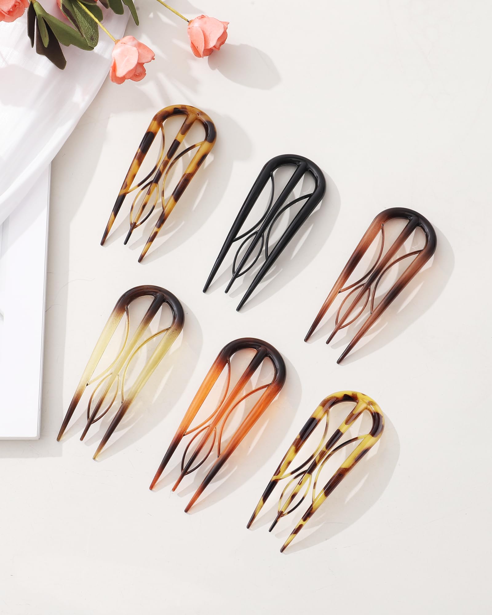 AWAYTR hair fork on vanity near mirror suggests elegant everyday styling