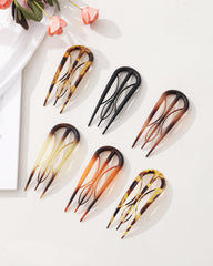 AWAYTR hair fork on vanity near mirror suggests elegant everyday styling
