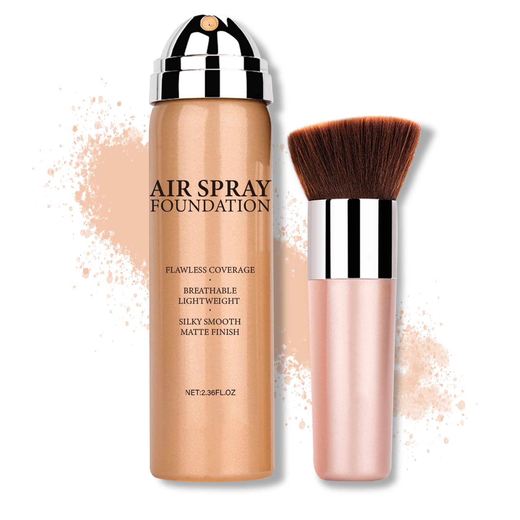 AWCCXMYM front packaging showing foundation bottle and label, clear product identity and appeal