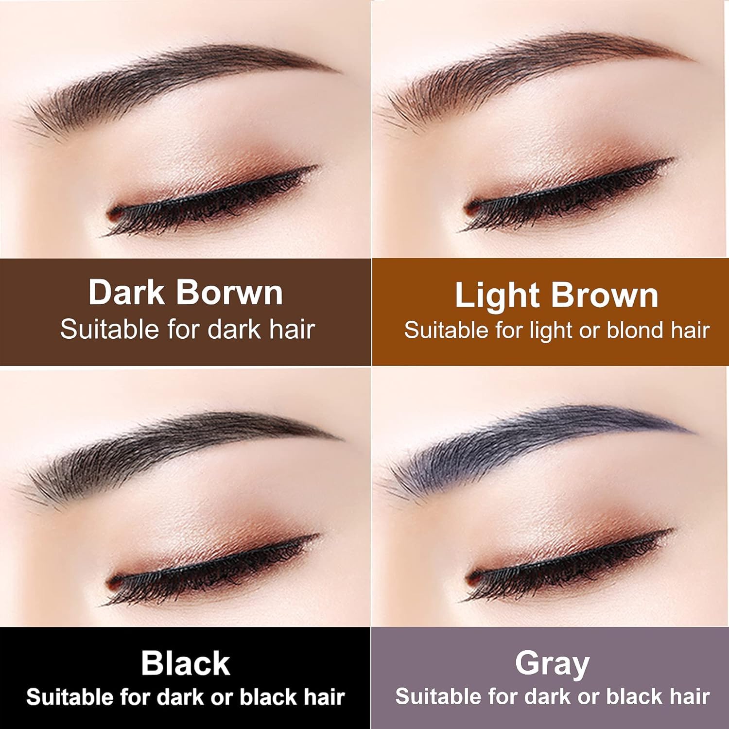 AWCCXMYM pencil in use drawing hair-like strokes for natural brows