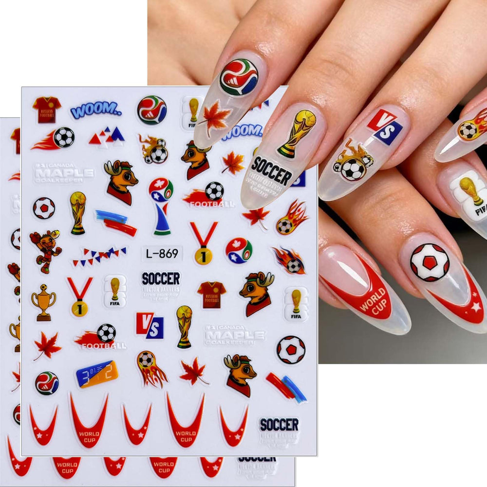 AWDSLUY layout of all 12 sheets displaying varied football and flag patterns