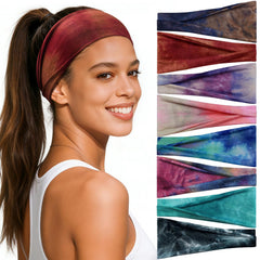 Awumbuk front view of eight-pack headbands showing variety and packaging benefit