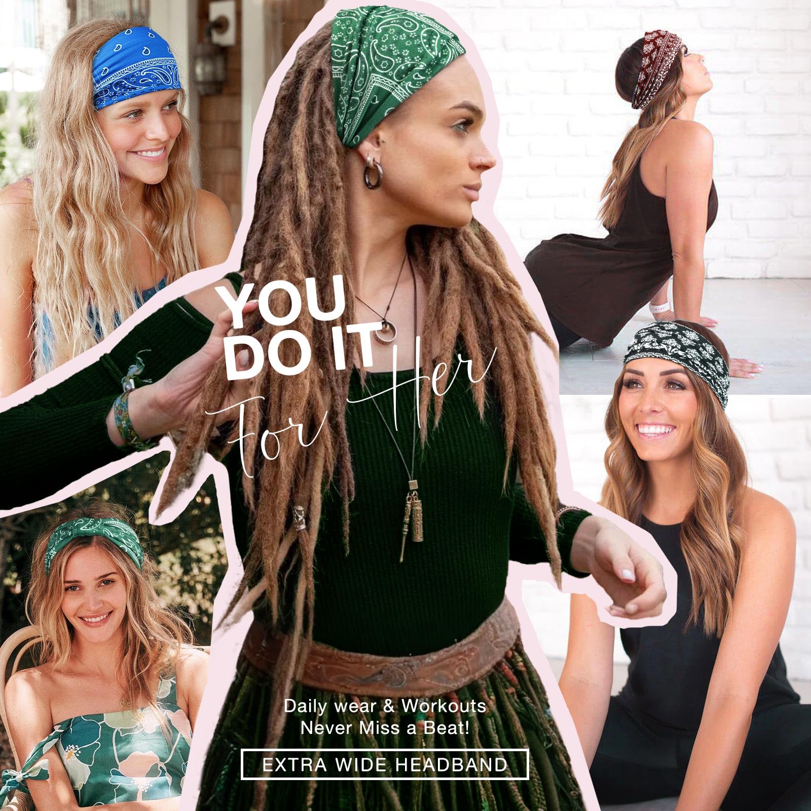 Awumbuk lifestyle outdoor image showing casual wear and hair control advantage