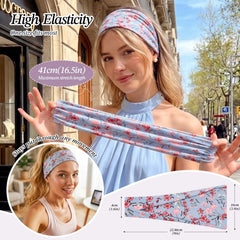 Awumbuk headband beside ruler showing stretch and fit