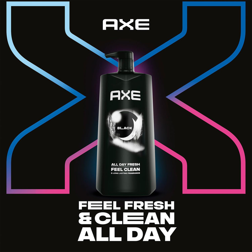 AXE Black lather texture closeup showing rich foam and cleansing power