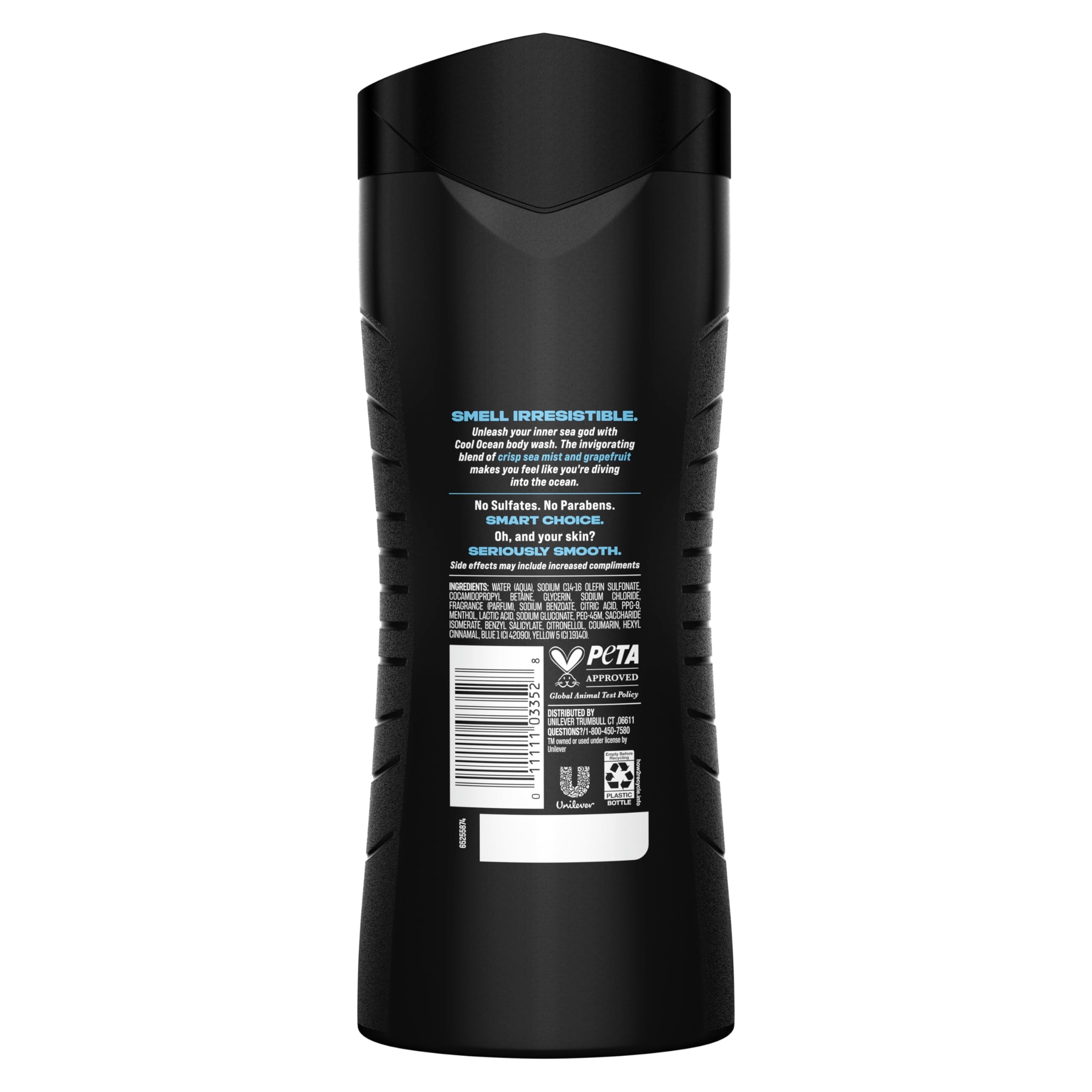 AXE Cool Ocean close-up of pump dispensing and smooth gel texture