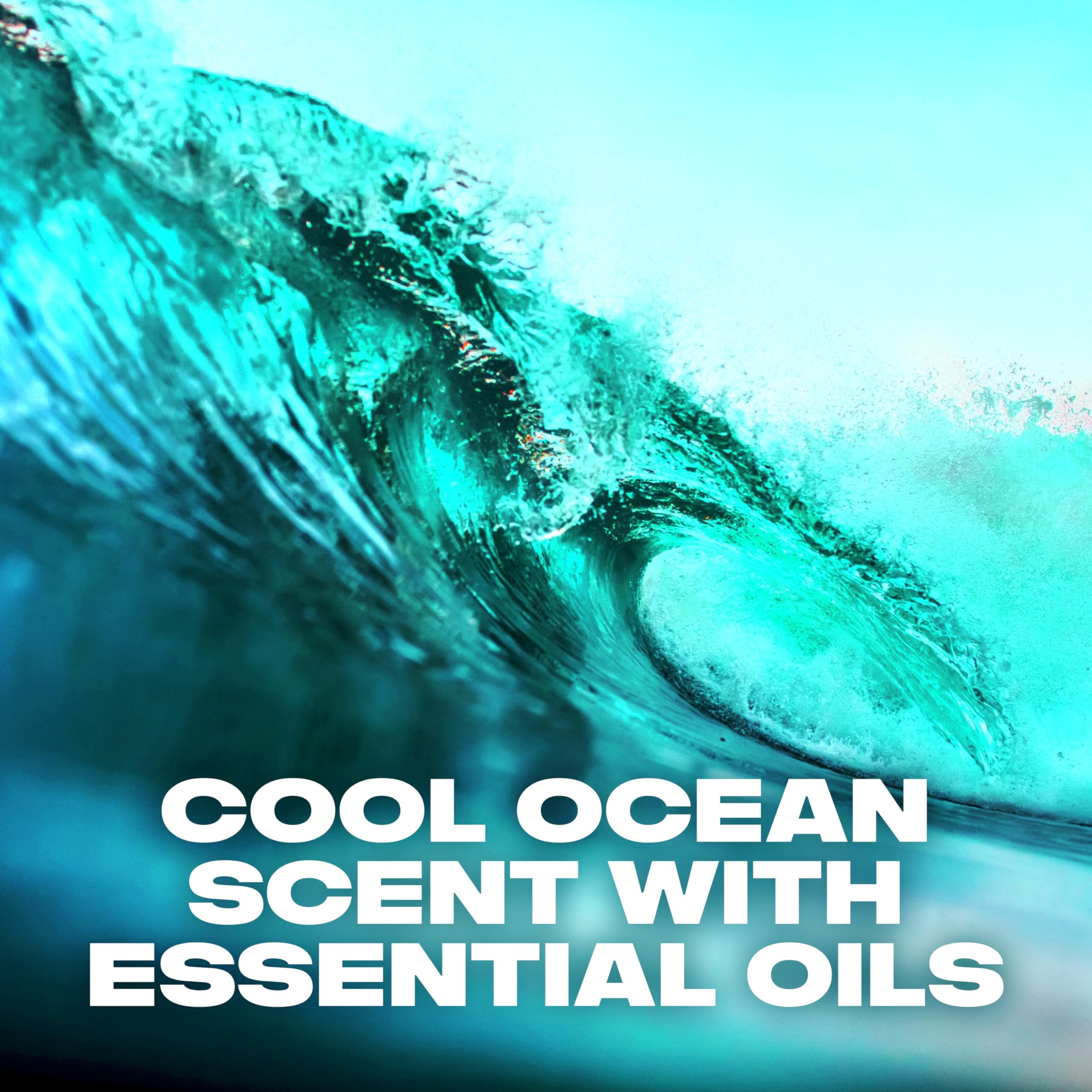 AXE Cool Ocean bottle beside razor for scale and practical use