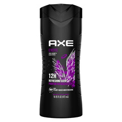 AXE Excite front packaging showing bottle and crisp coconut fragrance — fresh scent benefit