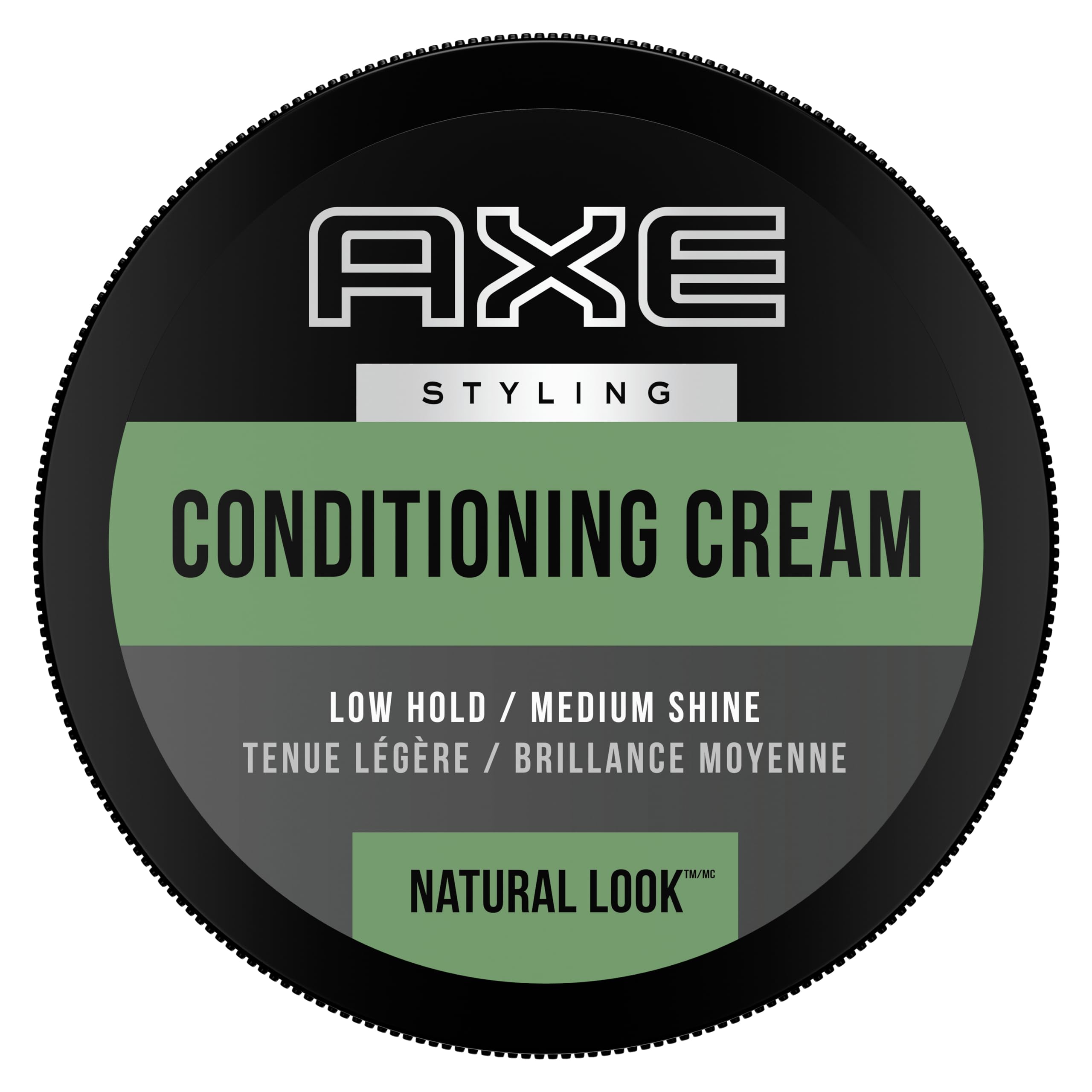 AXE natural look front packaging showing tube and branding for quick identification